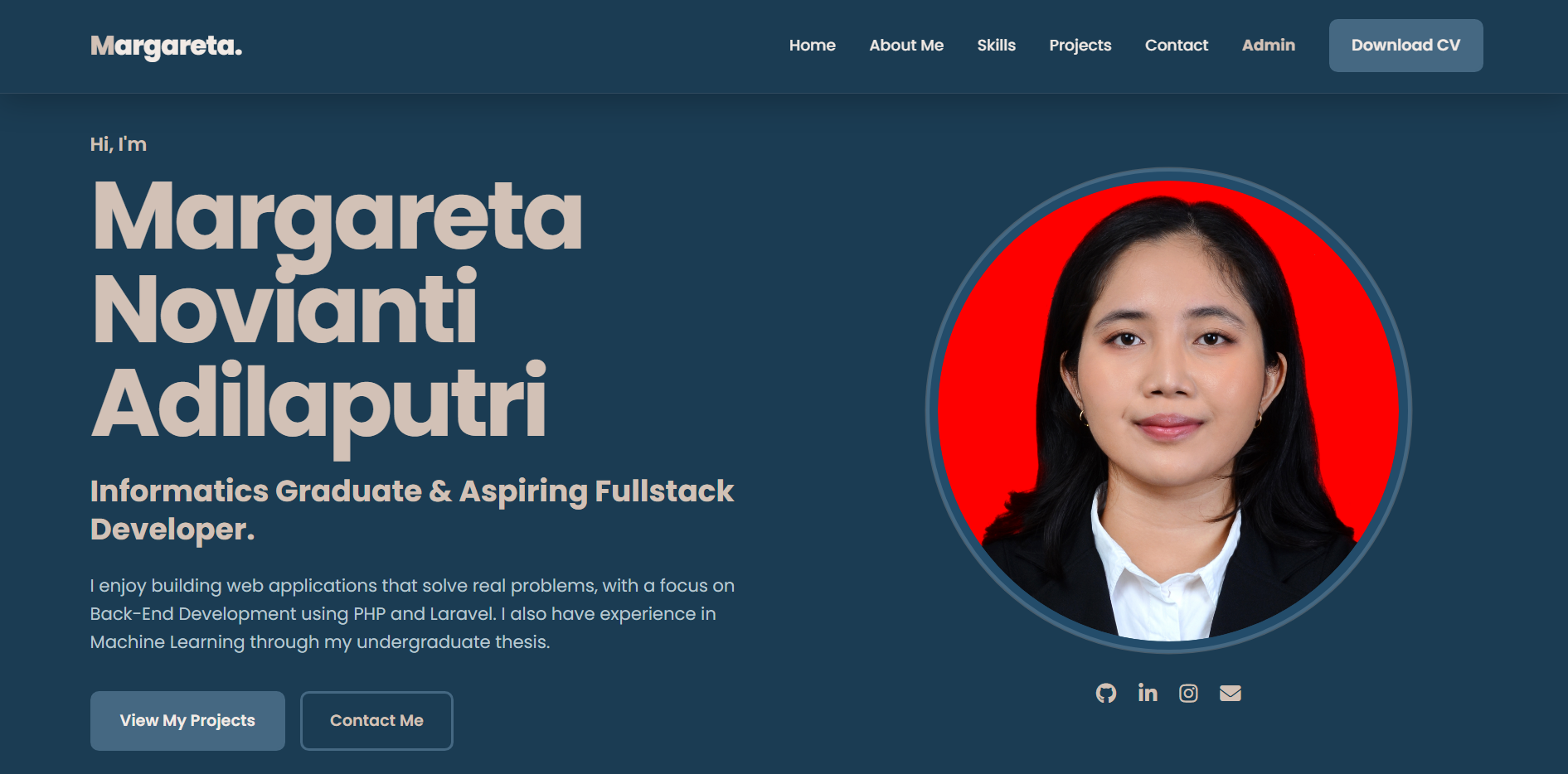 Personal Portfolio Website